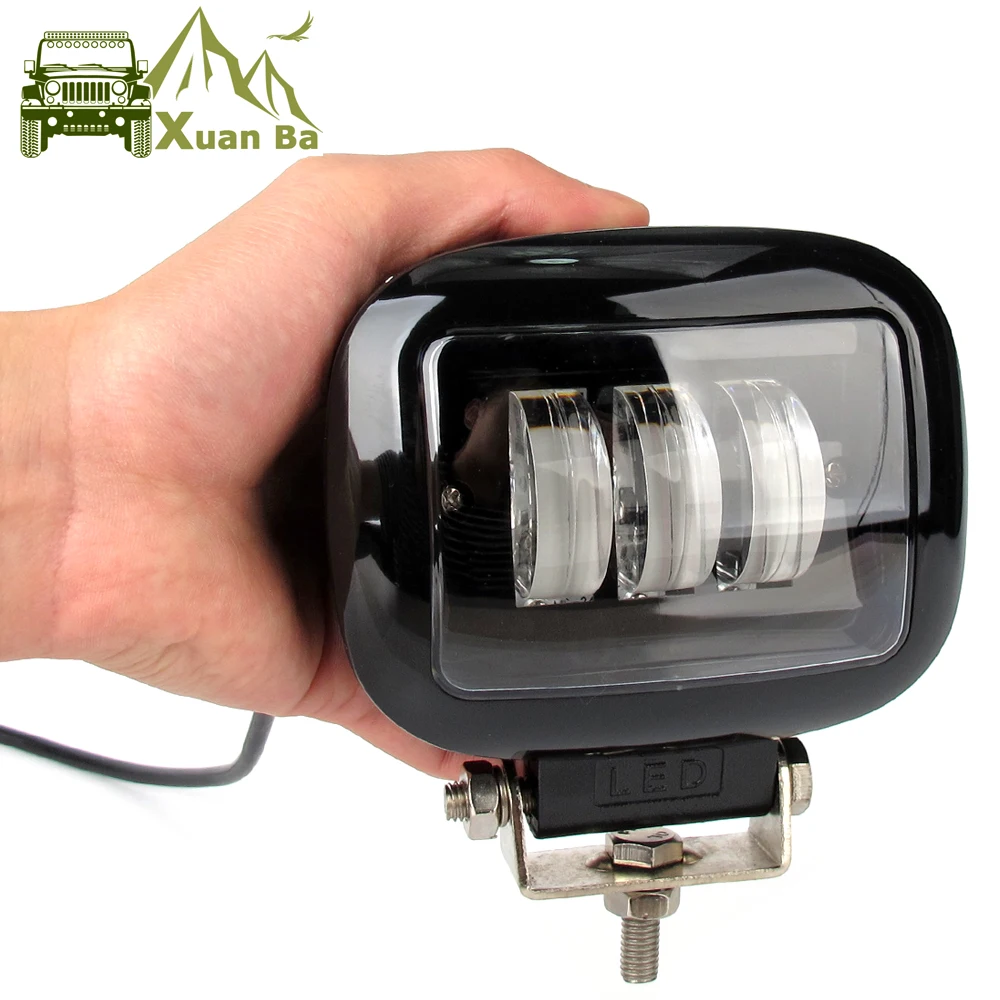 Kopen 6D Lens 5 Inch Ronde Vierkante Led Verlichting 12V Voor Auto 4WD Atv Suv Utv Vrachtwagens 4X4 Offroad Motorfiets Auto Werken Rijden Lichten