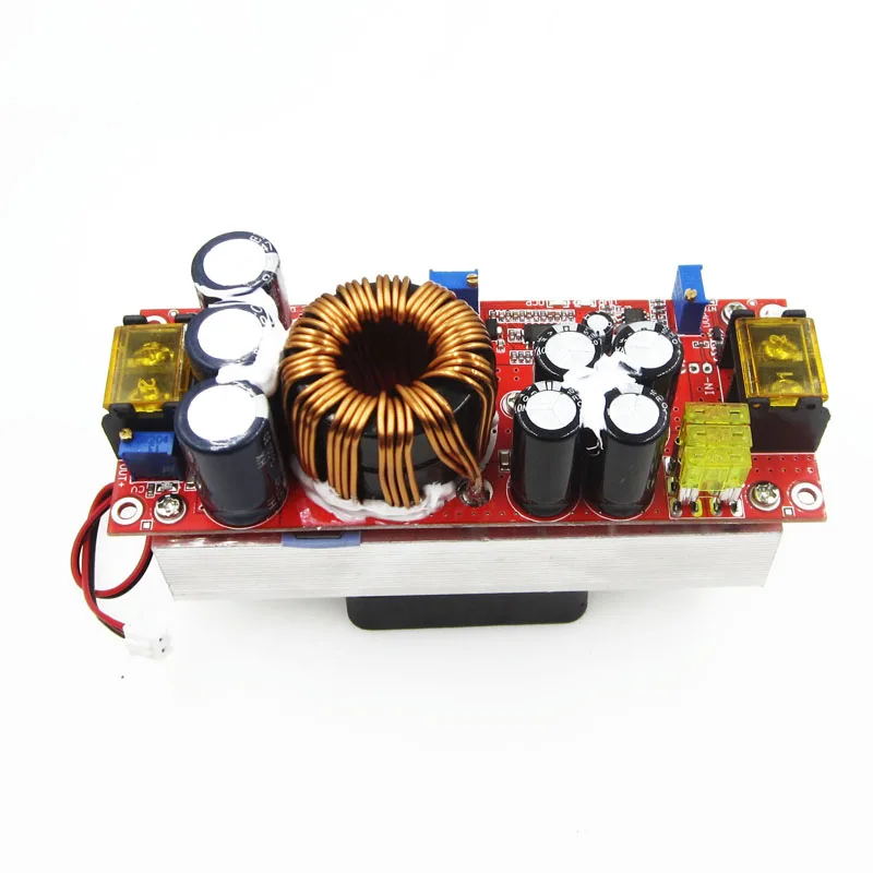1800 Вт 40A 1500 30A 1200 20A DC повышающий преобразователь модуль питания 10 60 В до 12 90 в