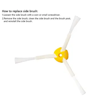 

6-armed & 3-armed Side Brush Parts for iRobot Roomba 500 600 700 Series 550 560 630 650 760 770 780 Vacuum Cleaner Accessory