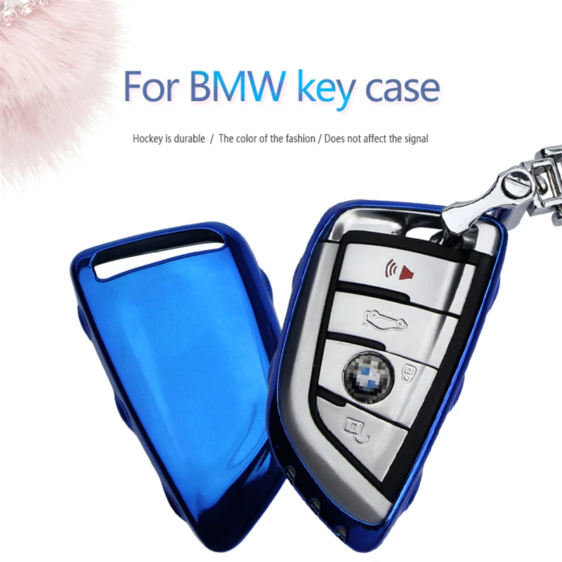 Новый мягкий TPU чехол для автомобиля BMW X5 E53 E70 F15 X3 E83 X1 F48 F30 F20 E90 E46 E60 G30 E36 F31 кольцо