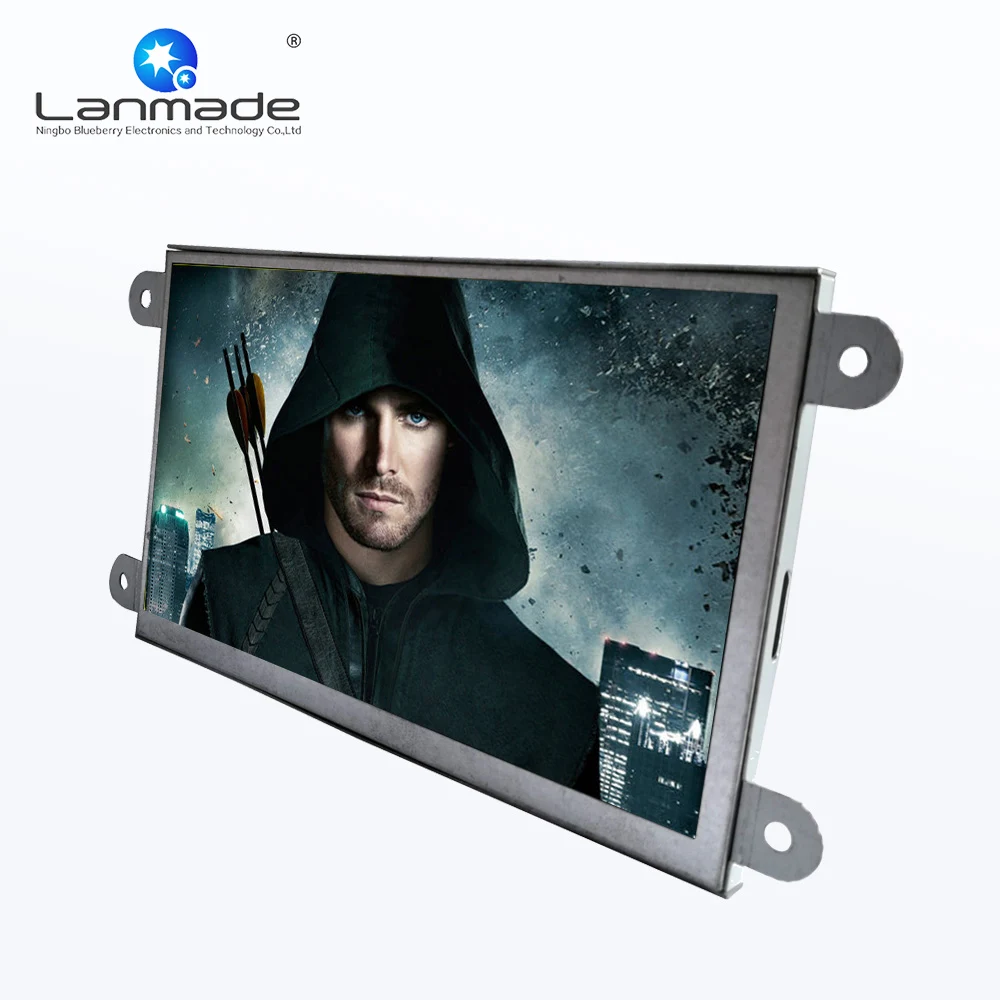 

7 inch indoor multimedia auto play USB SD open frame video player perfect display high quality real supplier speedy delivery