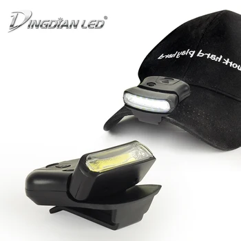 

LED Headlight 5W Cap Clip Lamp Cold White Super Light (60 gram) Outdoor Camping Light Hiking Lamp Work Flashlight Head Torch LED