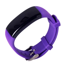 HFES D21 фитнес-трекер, сенсорный экран, точный спящий монитор, шагомер, умный Браслет, беспроводной Браслет(фиолетовый