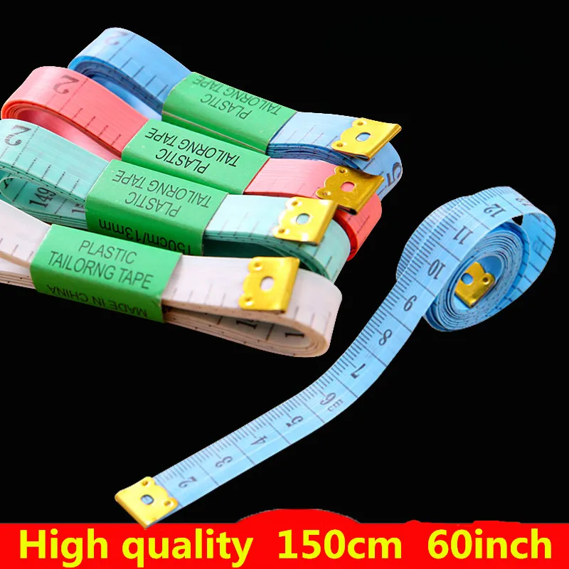 60 inch 150cm Practical Body Measuring Ruler Sewing Tailor Tape Measure