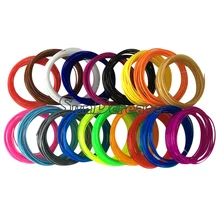 SunDcreate 22 color 20 color 12 color/set 3D Pen Filament ABS/PLA 1.75mm Plastic Rubber Consumables Material 3D Pen Filament