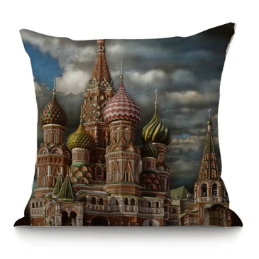 Декоративная подушка 45x45 см для дивана, автомобиля, домашнего декора, прохладное место, с принтом, льняная подушка, украшение для комнаты