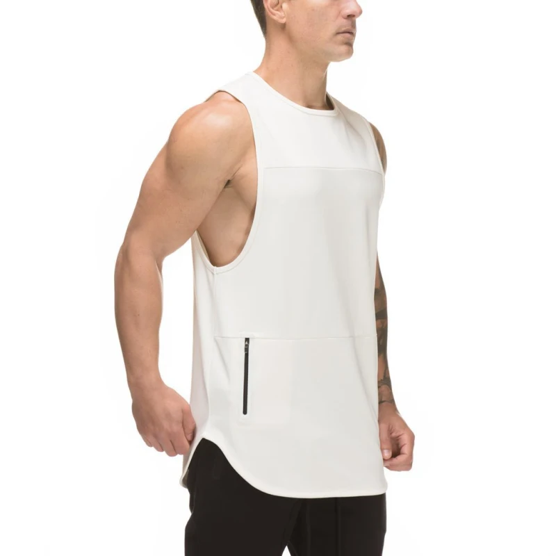 Tank Top mens sleeveless t shirts gym (7)