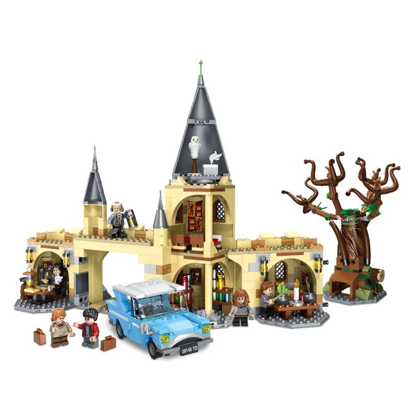 

Harri Potter Movie Hogwarts Whomping Willow Set Compatible With Legoing Movie 75953 Building Blocks Bricks Kids Toys Christmas