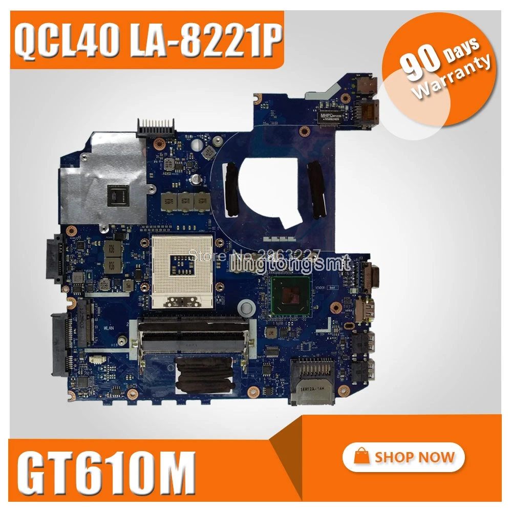 K45VD Motherboard QCL40 LA 8221P REV1.0 GT610M 2G For ASUS A85V K45VS