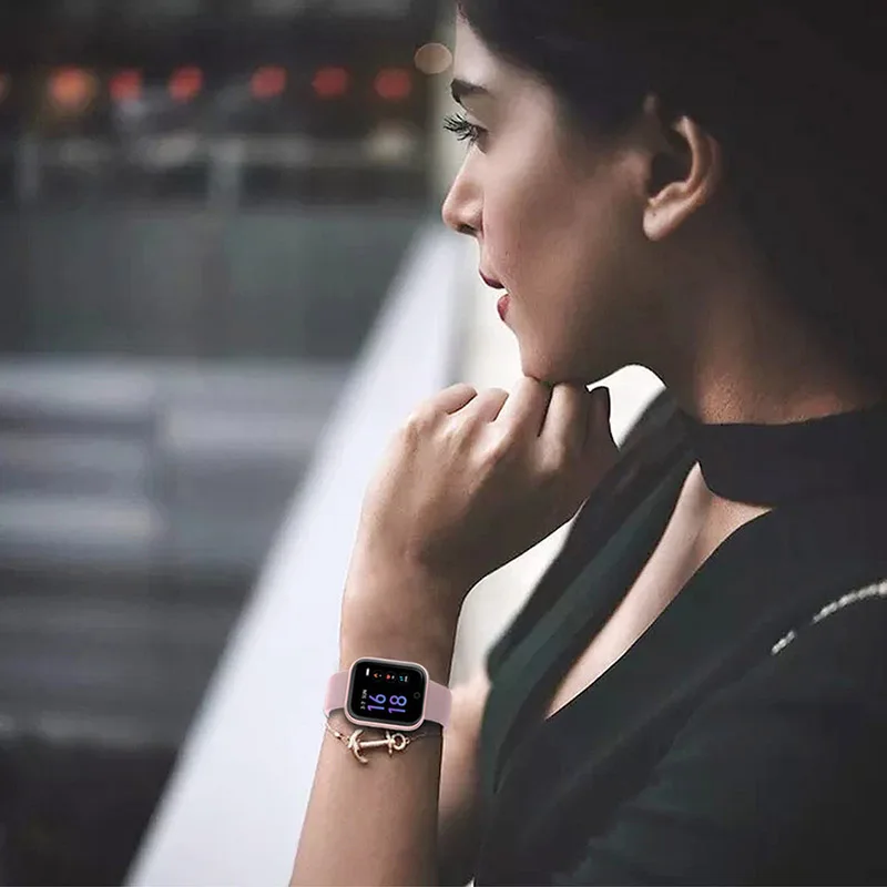  2020 Women Waterproof Smart Watch P70 P68 Plus Bluetooth Smartwatch For Apple IPhone Xiaomi Heart R - 33049046305