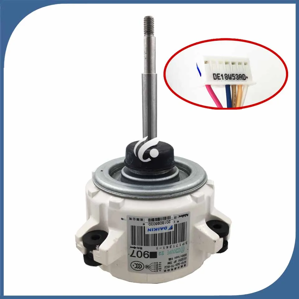 

UPS / DHL / EMS / Fedex Free shipping good working for Air conditioner inner machine motor KFD-325-70-8C2 used Motor fan