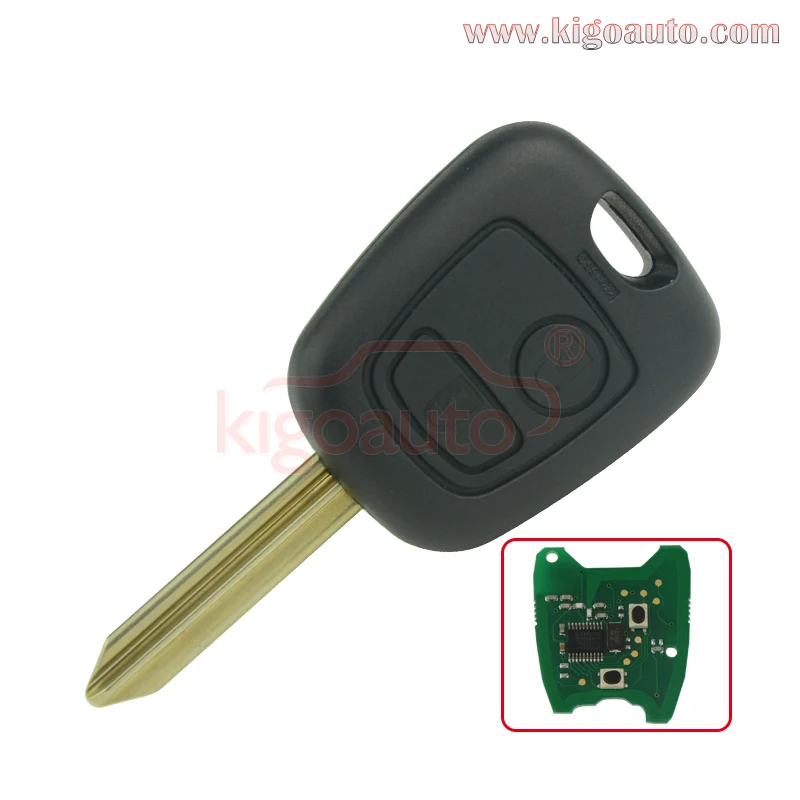 Auto car Remote key 2 button SX9 434Mhz for Peugeot 806 remote key 