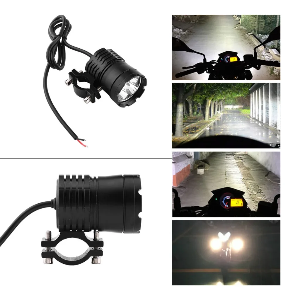 Мотоциклетные светодиодные фары для вождения передние Водонепроницаемые