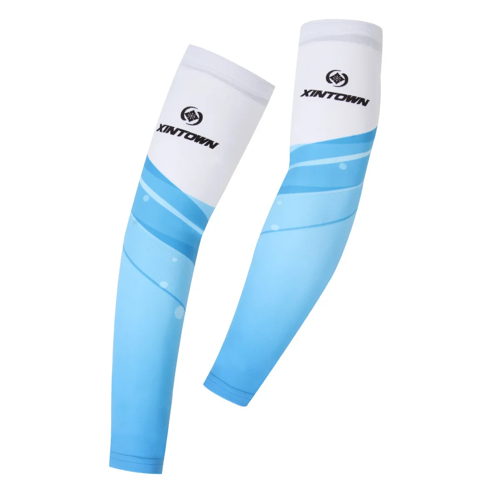 

XINTOWN Sunsproof Cycling Arm Sleeve Breathable Quick Dry UV Protection Armwarmers Lycra Riding Running Camping Golf Arm Covers