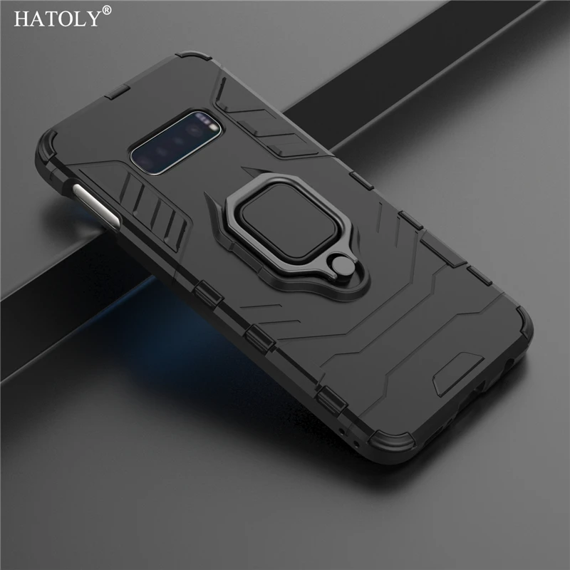 Per Samsung Galaxy S10E Custodia Cover Per Samsung Galaxy S10E Anello Per Dito Custodia Per Telefono Pc Custodia Rigida Per Armatura Per Samsung Galax