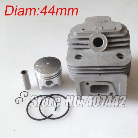 1x CG520 52CC 44F 5 набор поршней цилиндра кустореза двигателя 44 мм|cylinder piston kit|engine brush