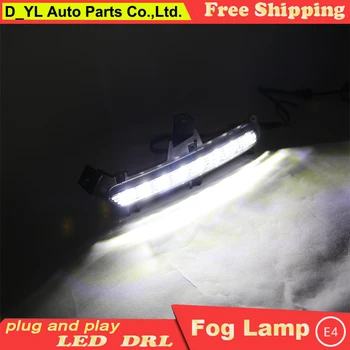 

Car styling For Kia K2 LED DRL For Kia K2 led fog lamps daytime running lights High brightness guide LED DRL