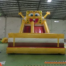 Милые Мультяшные надувные горки коммерческие надувные горки для продажи