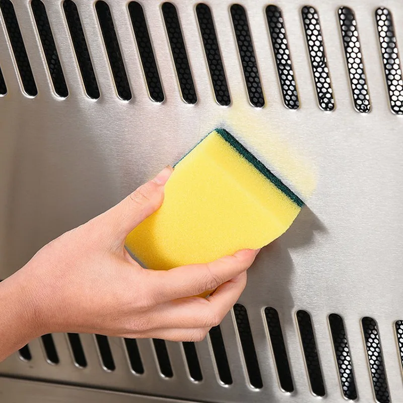 Household Magic Decontamination Dishwashing Sponges Kitchen Scrub Brush Pot Brush Household Cleaning Tools