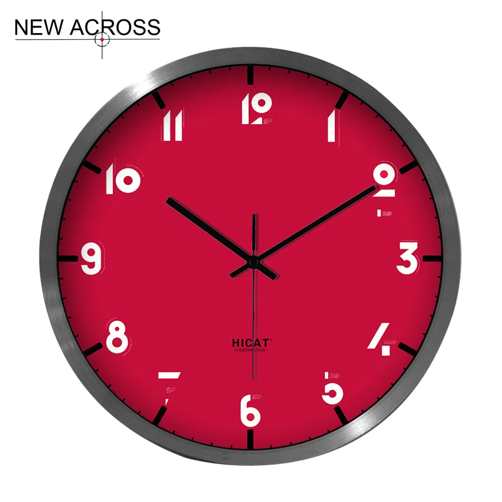 Achetez en gros rouge horloge murale en ligne à des grossistes ...