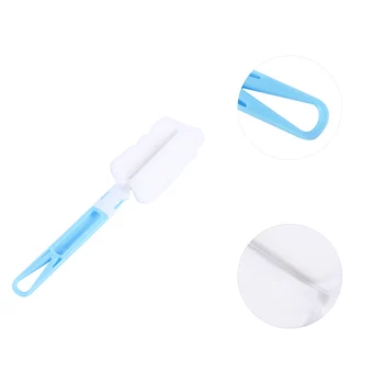 

Durable Cup Brush Sponge Remove Long Handle Sponge Cleaning Brushes For Bottle Scrubber Tea Glass Coffee Stains Kitchen Tool