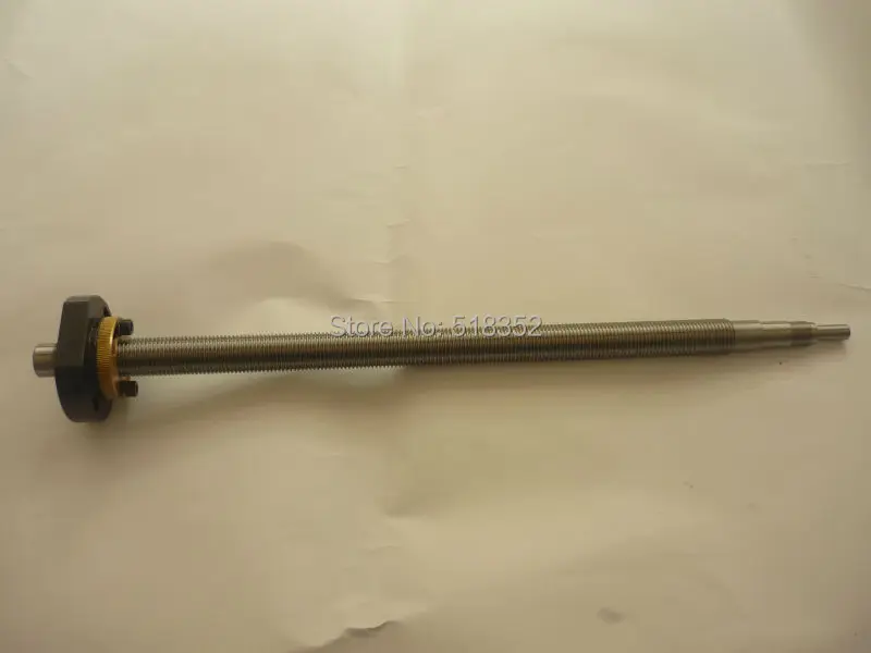 L433mm Lifting Screw Rod with Screw Nut M20x 2mm Tooth Pitch for Jinma Baoma EDM Small Hole Drilling Machines, EDM Spare Parts L433mm Lifting Screw Rod with Screw Nut M20x 2mm Tooth Pitch for Jinma Baoma EDM Small Hole Drilling Machines, EDM Spare Parts