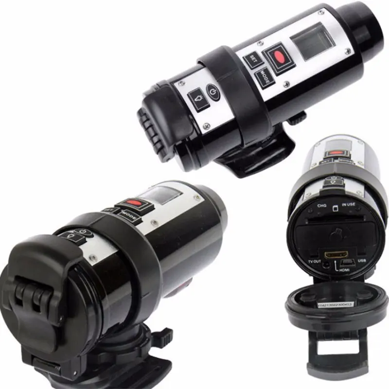 1080P широкоугольный циклический рекордер ночного видения для автомобиля, велосипеда, мотоцикла, альпинизма, лыжного спорта, HD рекордер, видеорегистратор, камера DVR