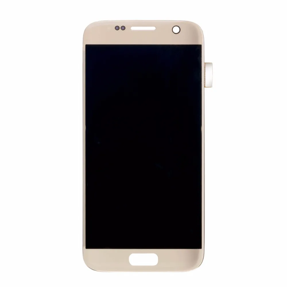 50PCS Lot Lcd Display Screen Replacement for font b samsung b font s7 Lcd Screen with