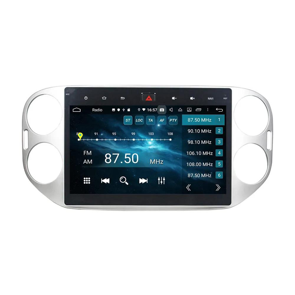 Sale DSP MAX64GB Android 9 Car NO DVD Player GPS navigation For Volkswagen Tiguan 2013+ auto head unit multimedia radio tape recorder 5