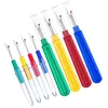 Venta caliente 8 unids/set corte de hilo Destripador de costuras puntada punto Croce costura herramienta mango de plástico herramienta artesanía (4 grandes 4 pequeñas) 5BB5567 ► Foto 1/6