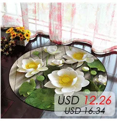 Романтическая роза 3D ковер для гостиной реактивной печати большой размер коврик для гостиной с цветами коврик для ванной кухни детский игровой коврик