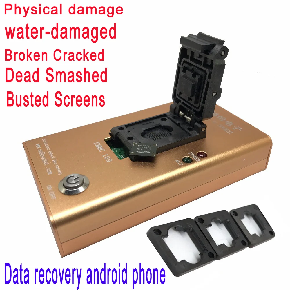EMMC153 169 устройство для восстановления данных разъема android phone NAND flash chips
