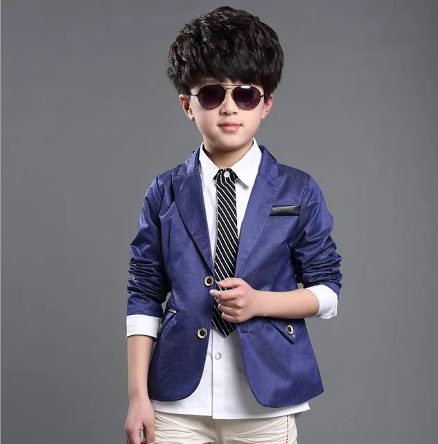kids blazers jackets 2018 new spring long sleeve big boys blazers