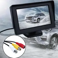 Likebuying 4.3 Inch Digital LCD Screen Display Auto Car Vehicles DVD VCR Player Rearview Camera Reverse Monitor