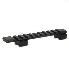 Крепление для охотничьего прицела с 10 слотами и длиной 124 мм охотничий Вивер со стоком 11 мм до 20 мм Пикатинни