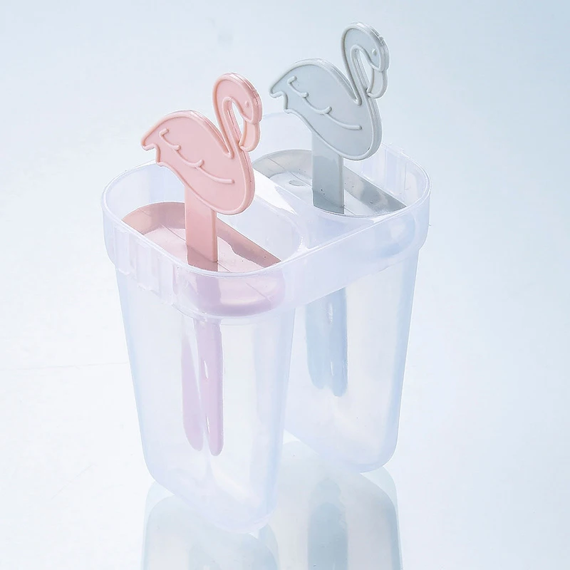 Ice cream maker Silicone Mold Flamingo Ice Tray Ice Cube Tray Chocolate Mould DIY Ice Cream Tools Cooking tools (3)