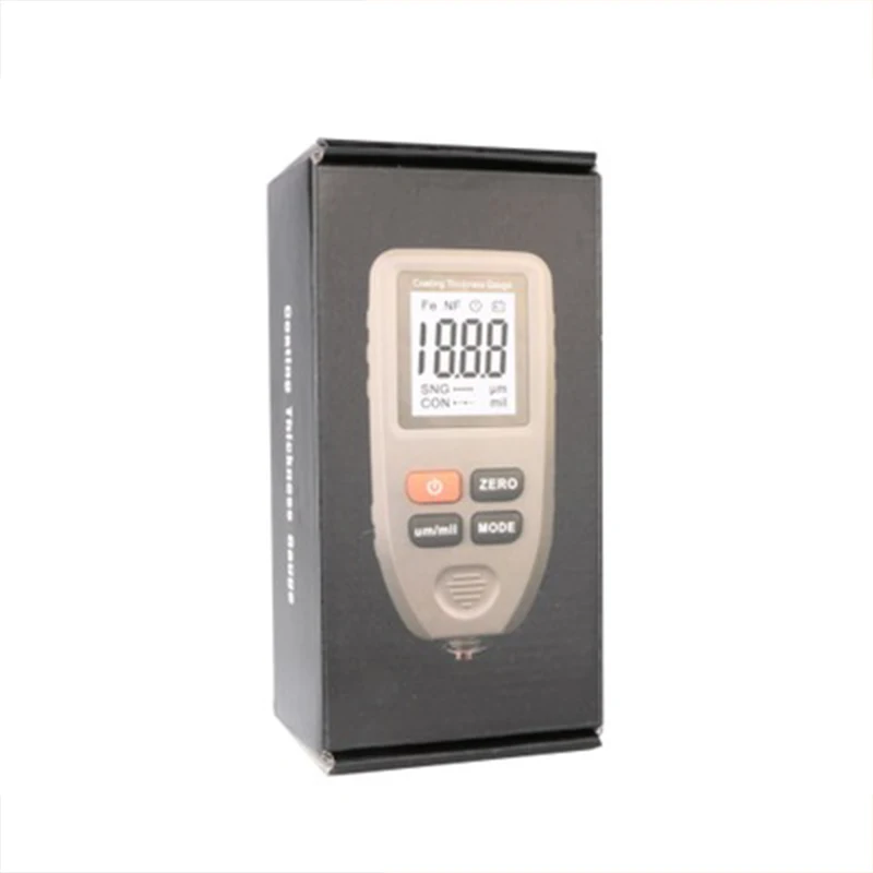 

Digital Paint Coating Instrument Thickness Gauge Tester 0-1300um Measuring Tools for Car Instrument Iron Aluminum Base Metal