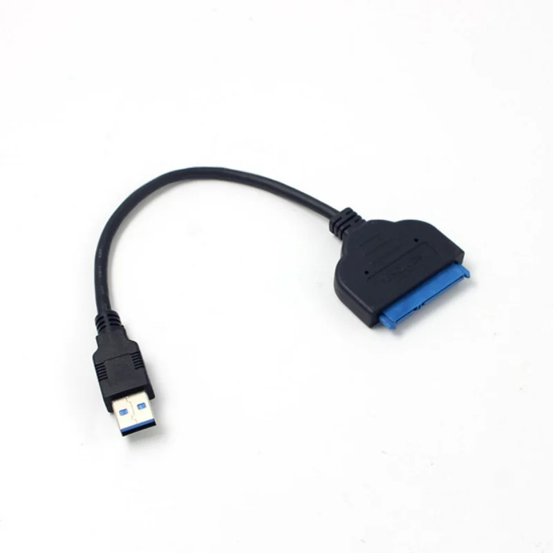 

Professional New USB 3.0 to Sata Adapter Converter Cable 22pin SataIII to USB3.0 Adapters for 2.5 sata HDD SSD Adapter Cables