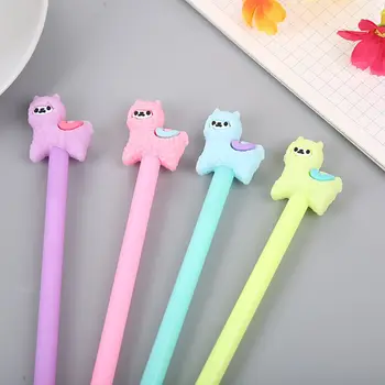

Limit ShowsKorean Cartoon Creative stationery alpaca gel pen cute learning office signature pen kawaii animal student Signature
