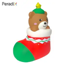 Маленький Медвежонок игрушечный Рождественский забавная Новинка Рождество расслабиться реалистичный многоцветный