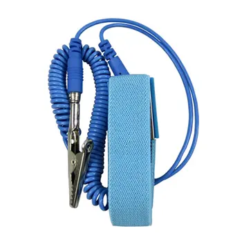 

MENGS 10X Blue Discharge Anti-Static Anti Static Wrist Strap Grounding Band for BGA Rework Repair