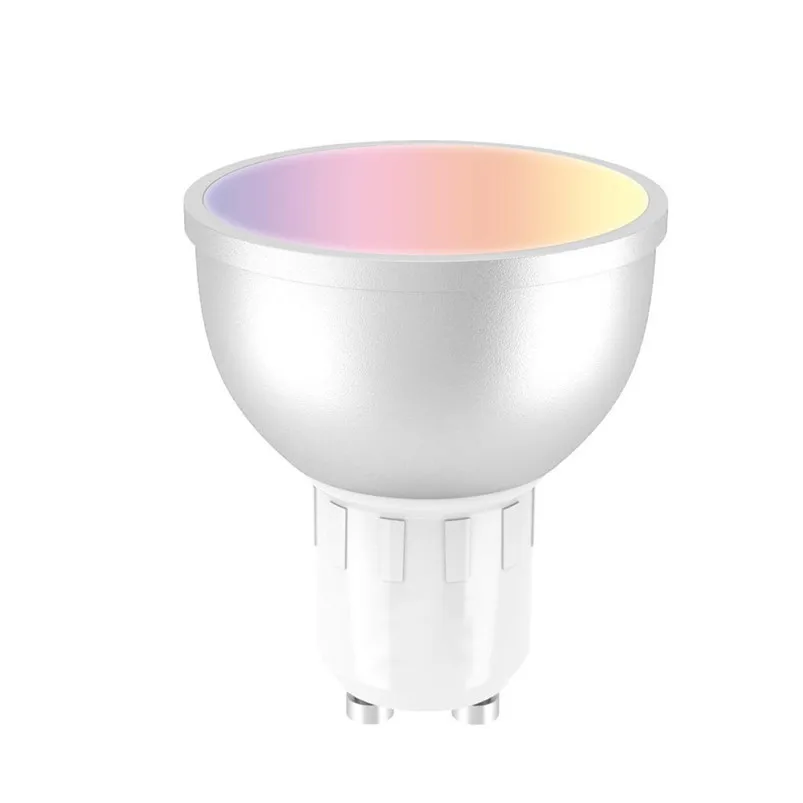 GU10 Smart LED Bulb 5W Dimmable WiFi Light Bulb Colorful Wireless App Controlled Led Garland Light Smart Bulb Lamparas 35FY2203