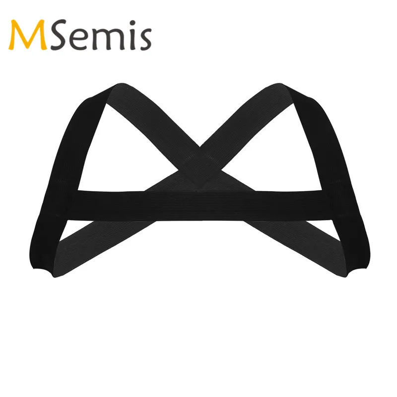 Нейлоновая X образная нагрудная портупея MSemis для мужчин в стиле панк|Резервуары| |