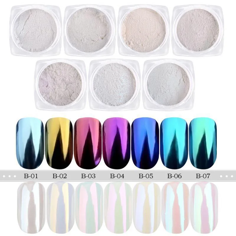 glitter mirror powder