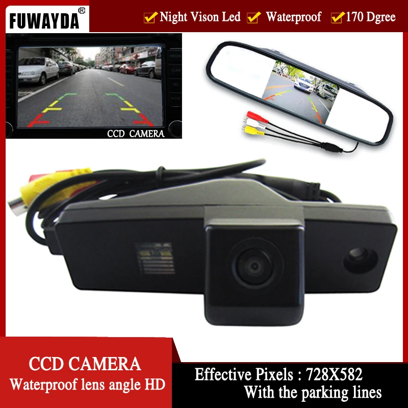 FUWAYDA CCD Car Rear View Camera NIGHT VISION for Toyota