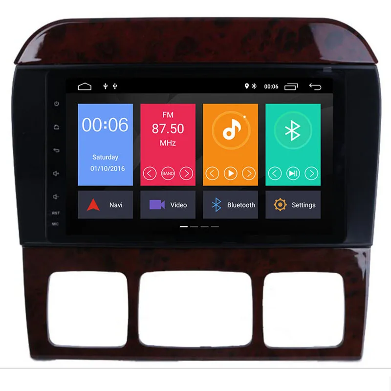 

4G LTE 9 INCH Octa Core Android 9.0 Car DVD For Mercedes Benz S W220 1998-2006GPS Radio Stereo 4GB RAM 32GB ROM