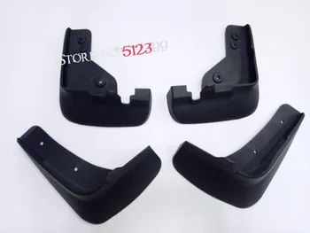 

4* Black Plastic Car Outer Mud Flaps Guard Mudguard Fenders Splash Flaps For Mazda CX-5 CX5 2017 2018 Car styling Accessories