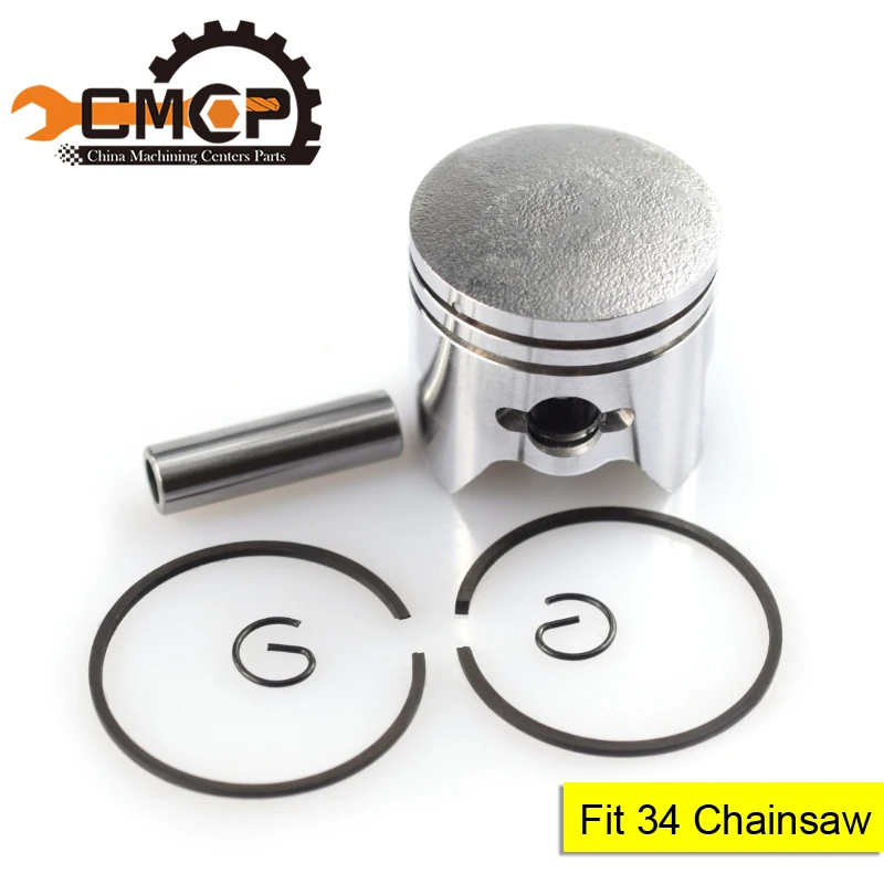 

1 Set 34mm Piston Kit Fit Gaslione Chinsaw 34 Chainsaw Spare Parts Set