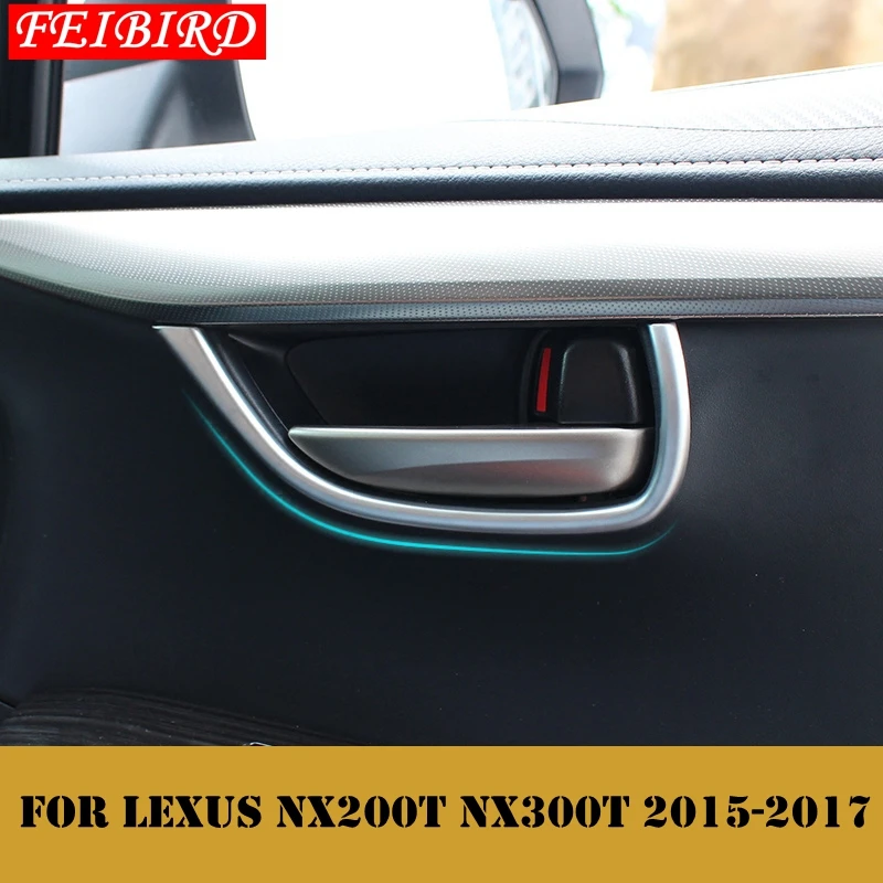 Аксессуары для LEXUS NX NX200T NX300T 2015 2016 2017 ABS высококачественная внутренняя дверная