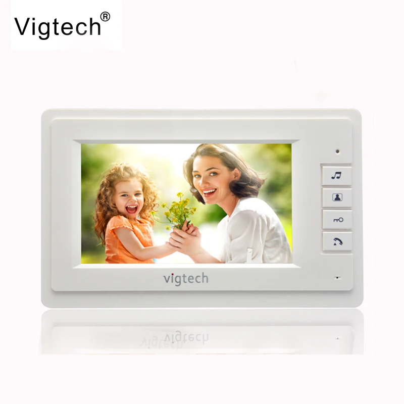 Vigtech 7 дюймов Цвет в помещении для контроля уровня сахара крови с Мощность адаптер